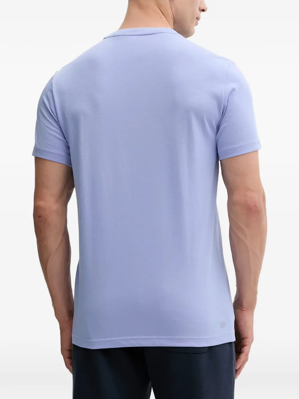 Lacoste T-shirt met logoprint Paars
