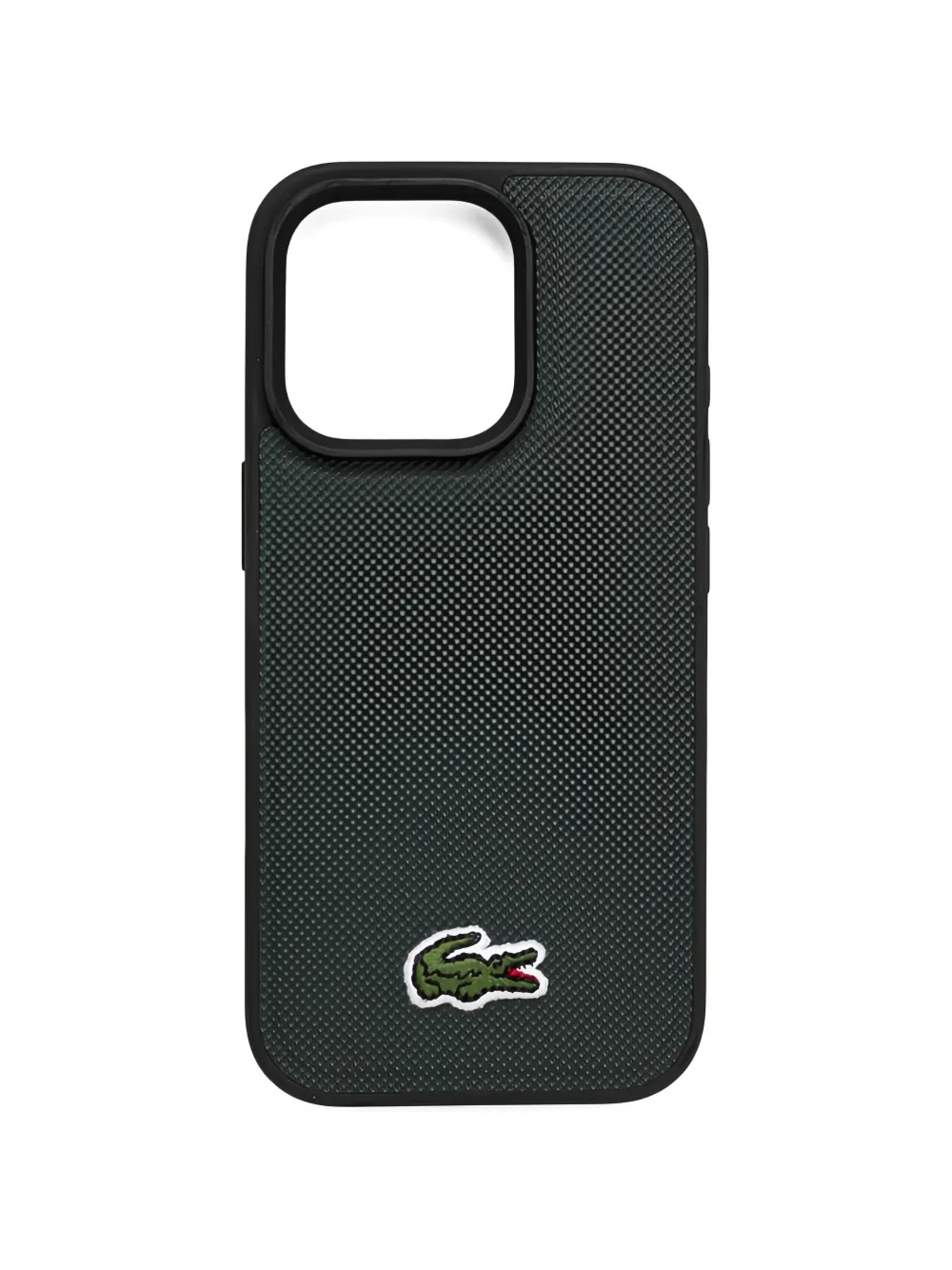Lacoste logo-plaque iPhone 16 Pro case - Verde