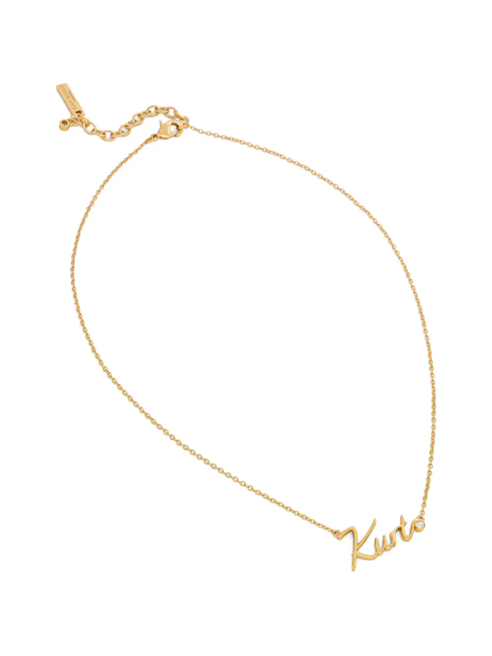 Kurt Geiger London Halskette mit Logo-Anhänger - Gold