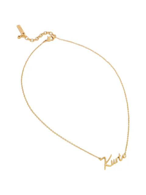 Kurt Geiger London collar con dije del logo
