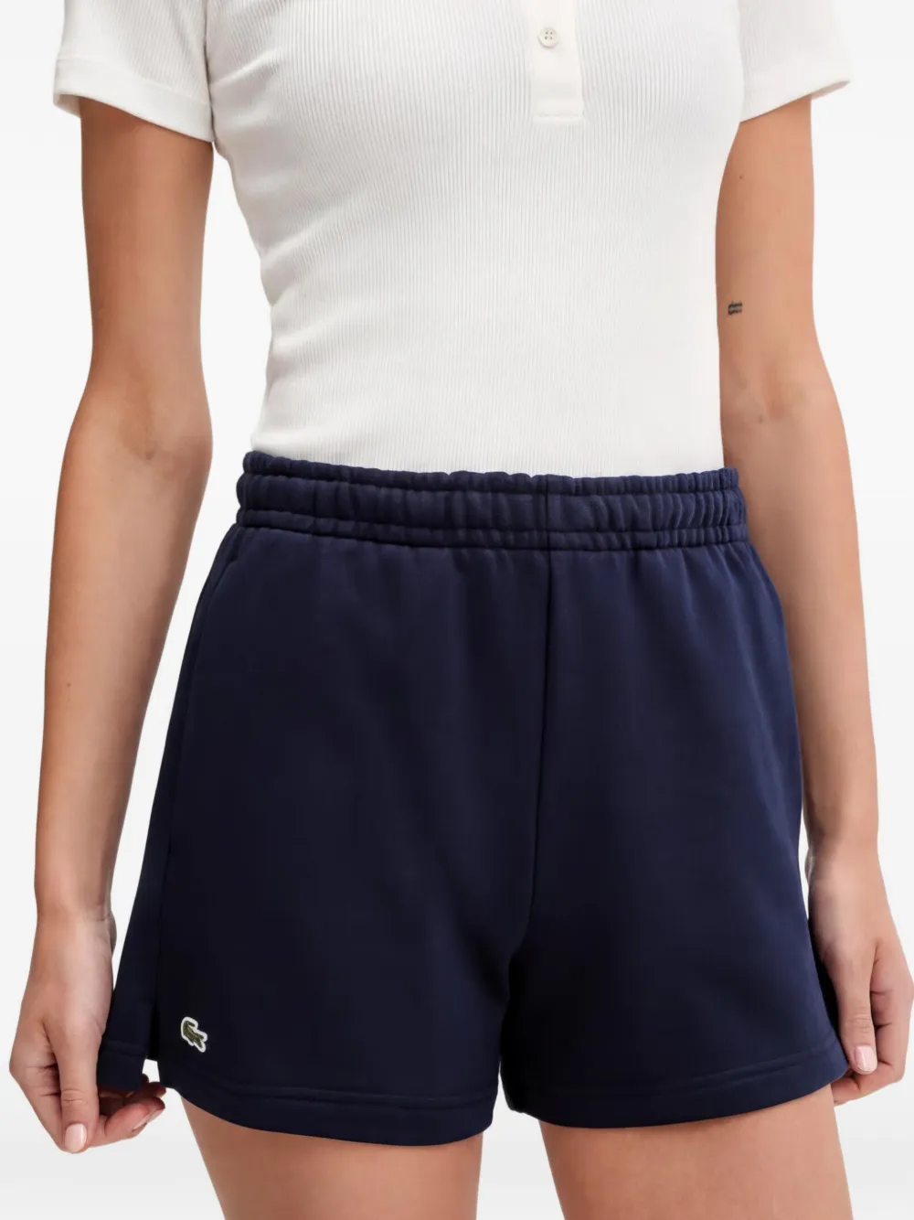 Lacoste Shorts in cotone - Blu