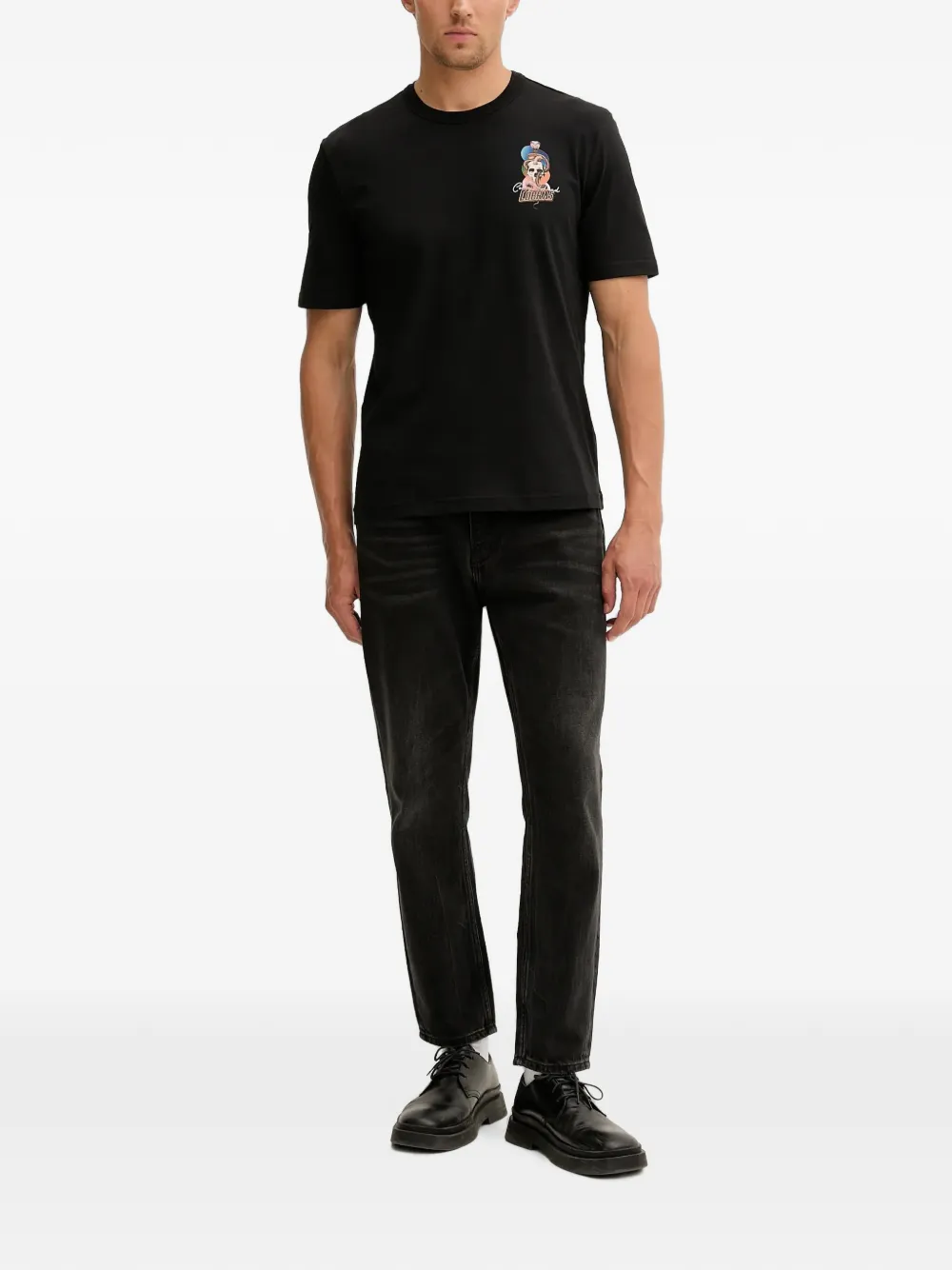 PS Paul Smith T-shirt met grafische print Zwart