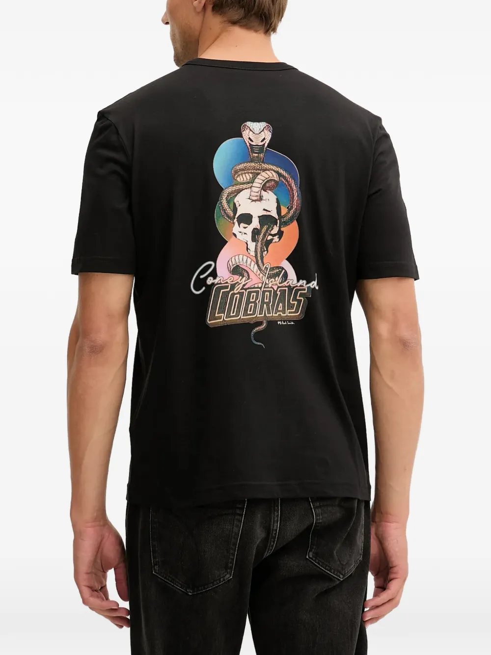 PS Paul Smith T-shirt met grafische print Zwart