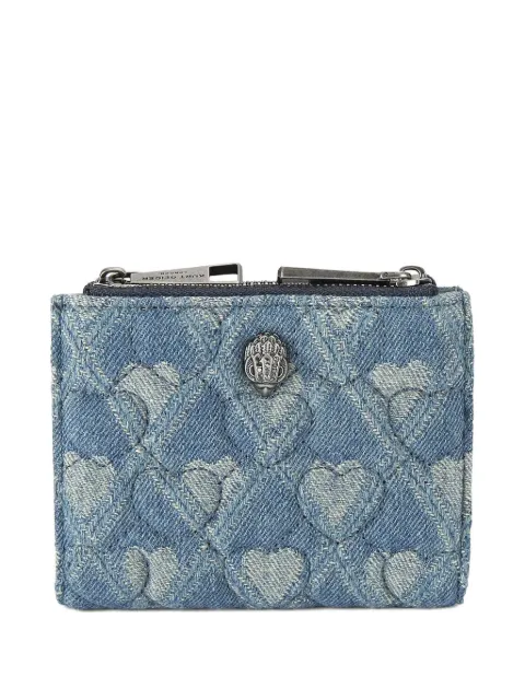 Kurt Geiger London Eagle-plaque quilted wallet