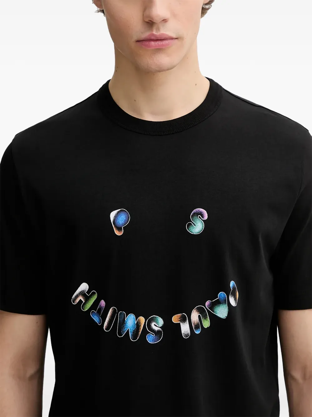 PS Paul Smith T-shirt met grafische print Zwart
