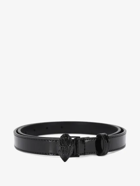 Kurt Geiger London Eagle Head patent-leather belt