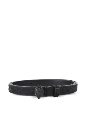 Molebo Pony Hair Belt | Black | FARFETCH display picture 3