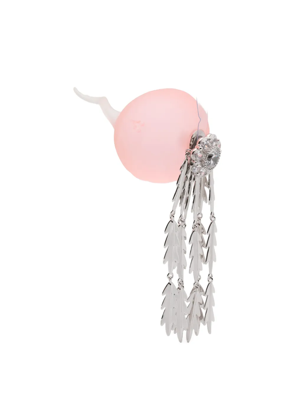 YVMIN floral drop earrings - Argento