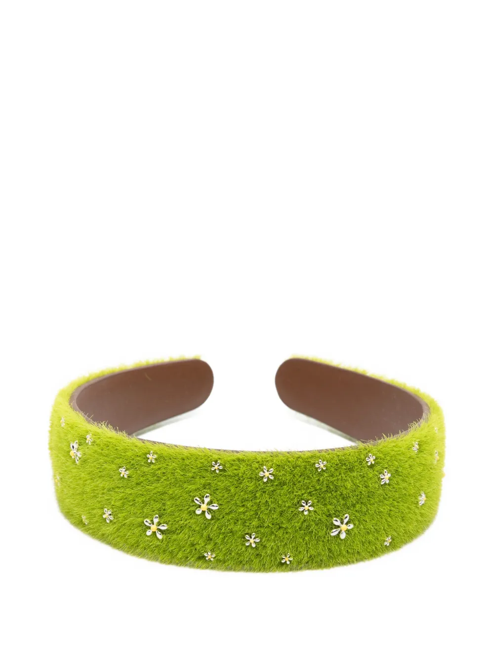  Yvmin Floral Embellished Headband - Green 