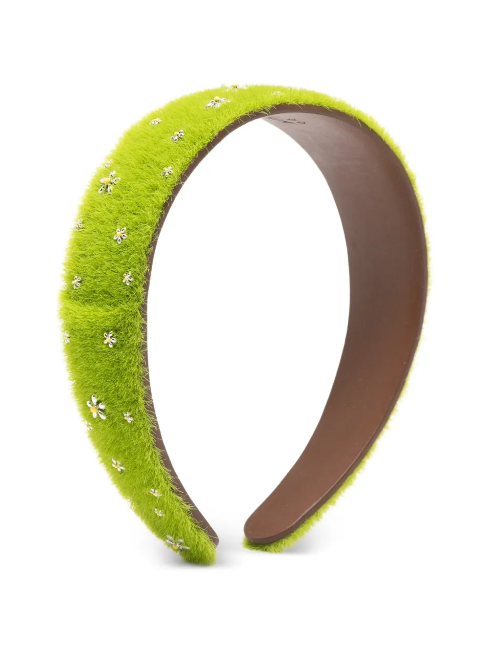 YVMIN floral embellished headband - Verde