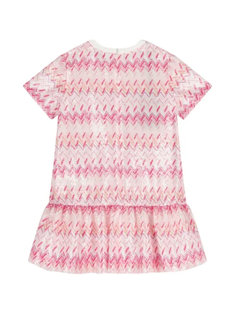 Missoni Kids zig-zag dress