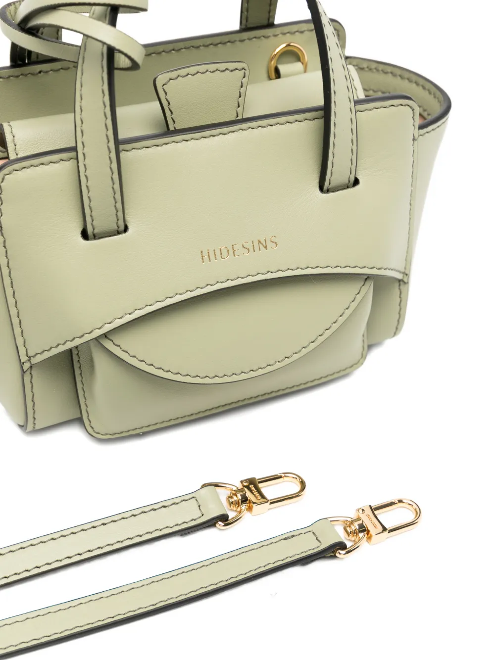  Hidesins Xs Charm-detail Tote Bag - Green 