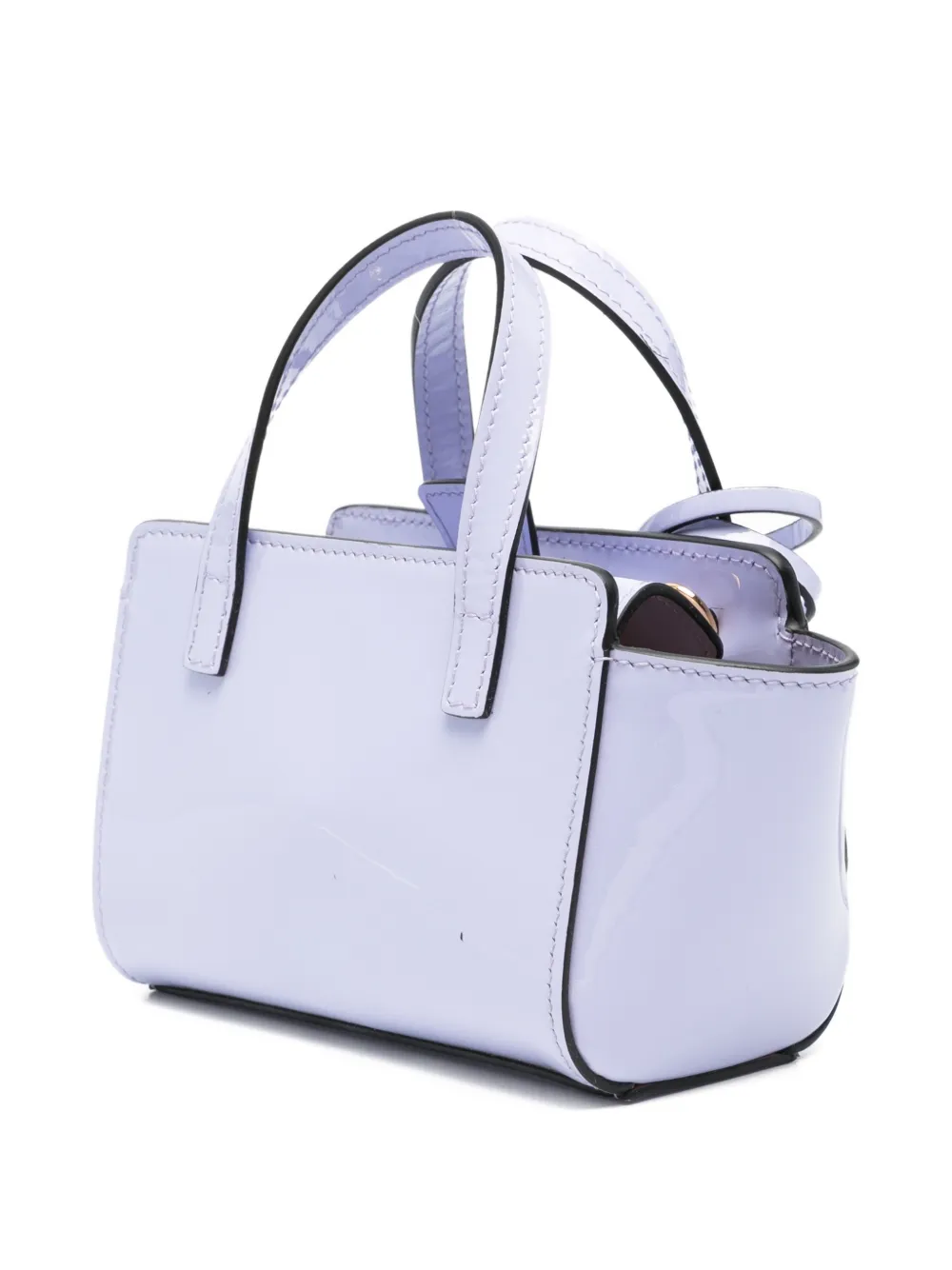  Hidesins Xs Flap-fastening Tote Bag - Purple 