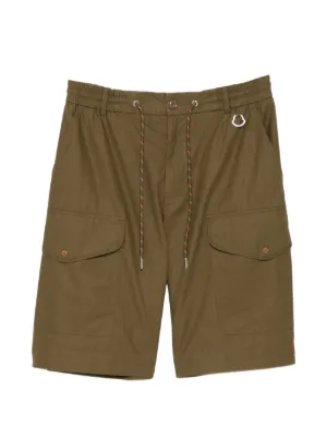 Moncler カーゴショートパンツ | グリーン | FARFETCH JP