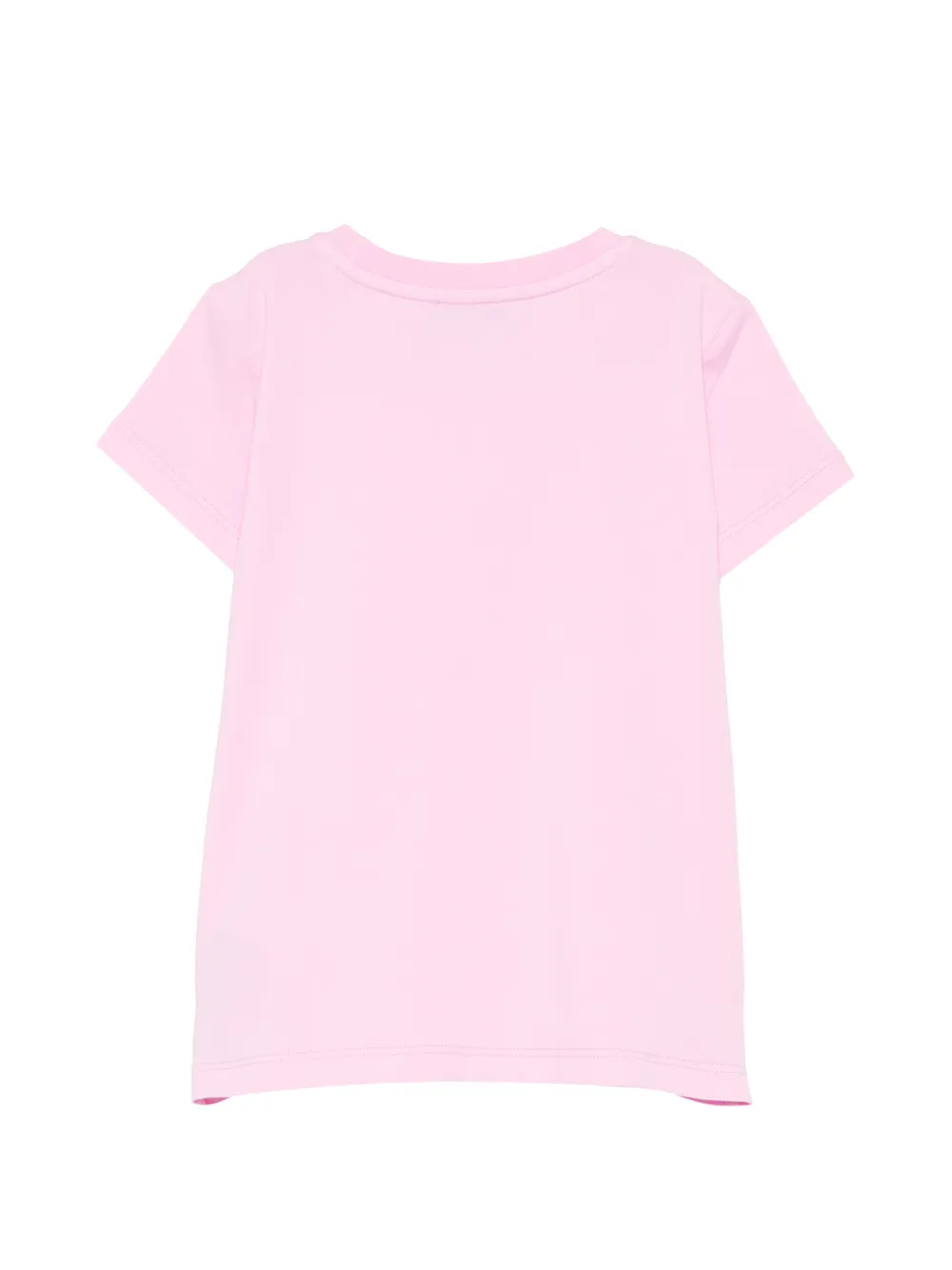 Moschino Kids T-shirt verfraaid met kristallen Roze