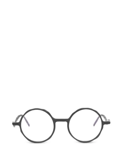 Kuboraum round frame glasses