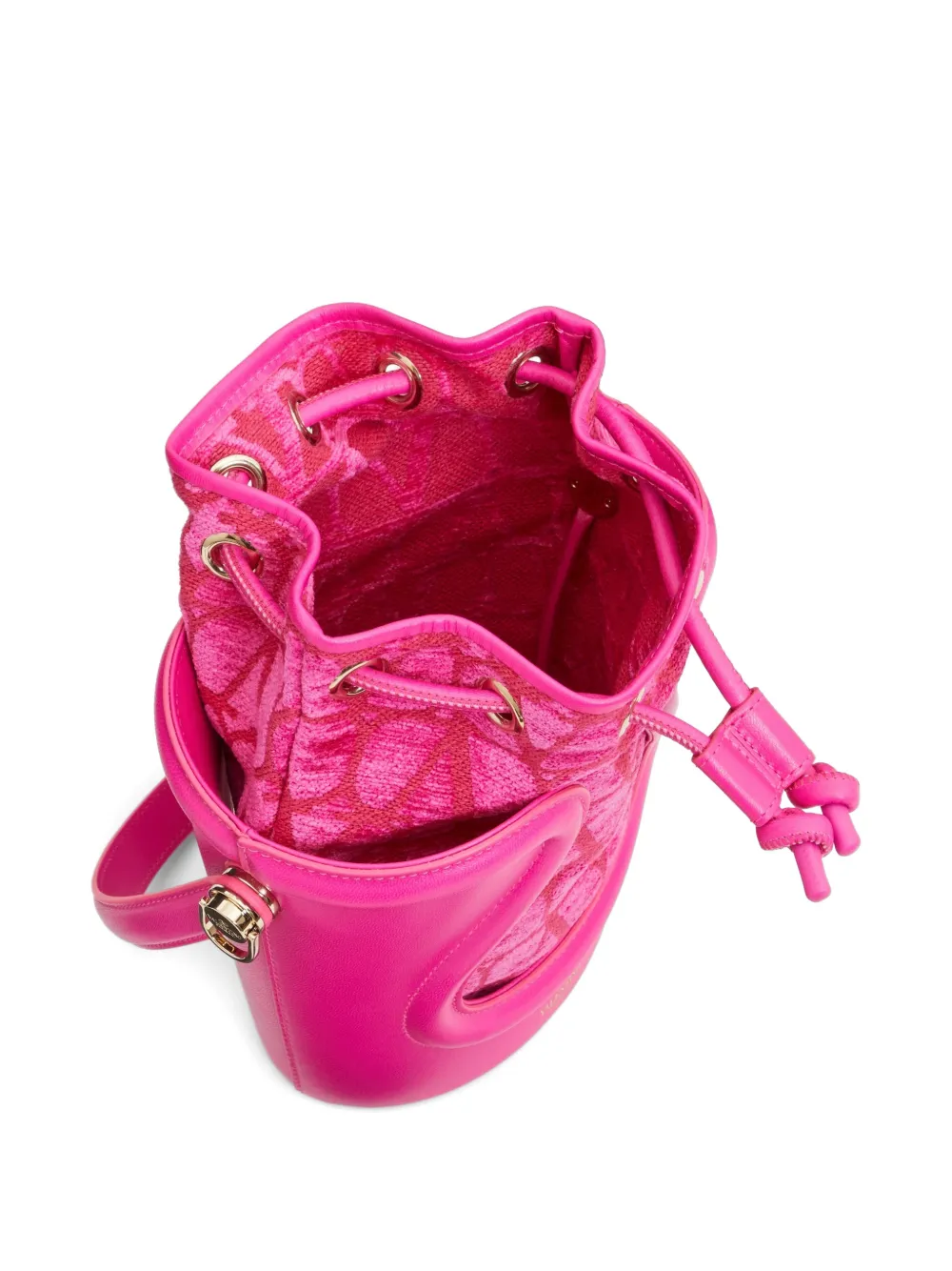 Valentino Garavani Le Cinquieme Toile Iconographe bucket-tas Roze