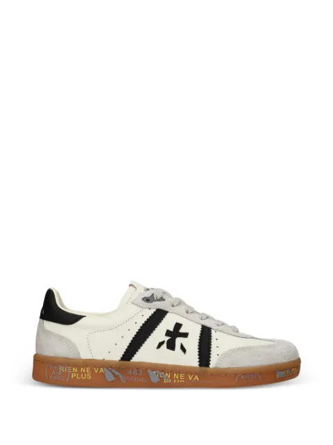 Premiata Bonnie 8123 suede appliqued sneakers