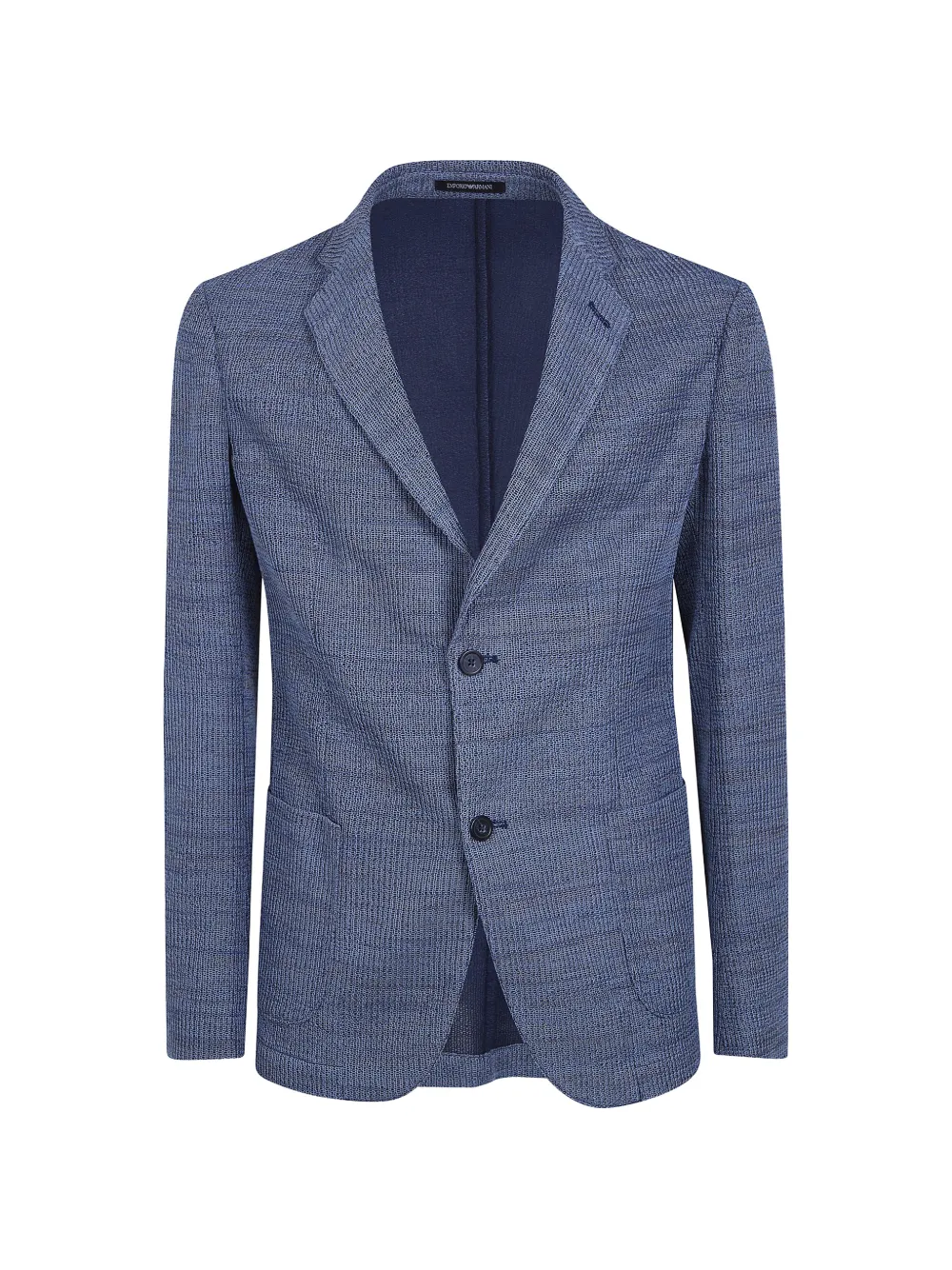 Emporio Armani single-breasted blazer - Blue