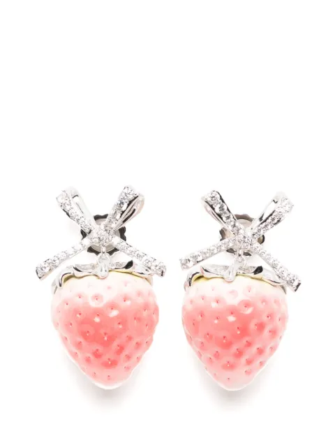 YVMIN Strawberry Bowknot earrings
