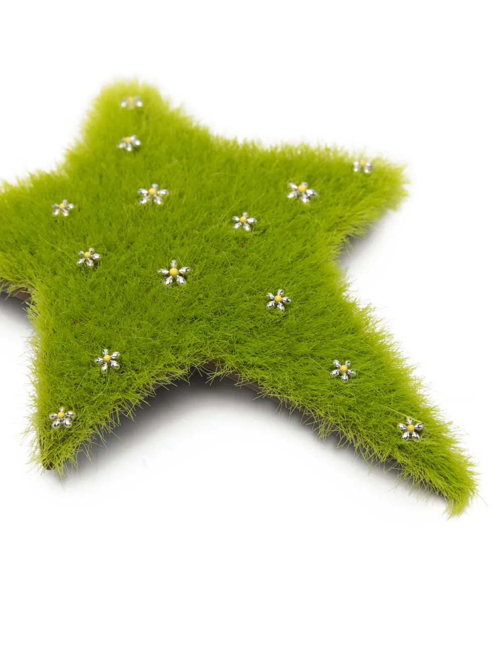 Yvmin Star-motif Embellished Hair Clip - Green 