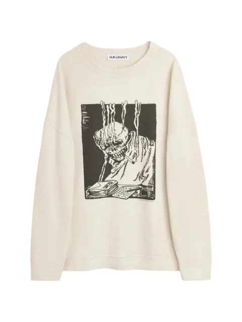 OUR LEGACY print long sleeves sweatshirt