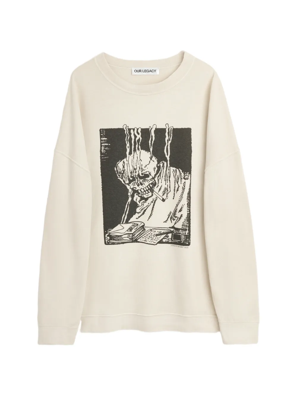 OUR LEGACY Slack graphic-print sweatshirt