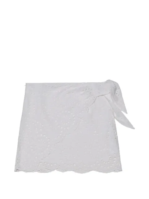 MC2 Saint Barth Nyra broderie-anglaise mini skirt