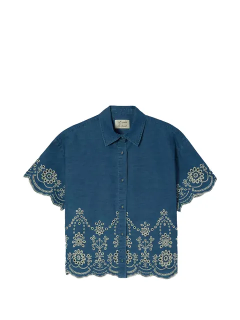MC2 Saint Barth embroidered shirt