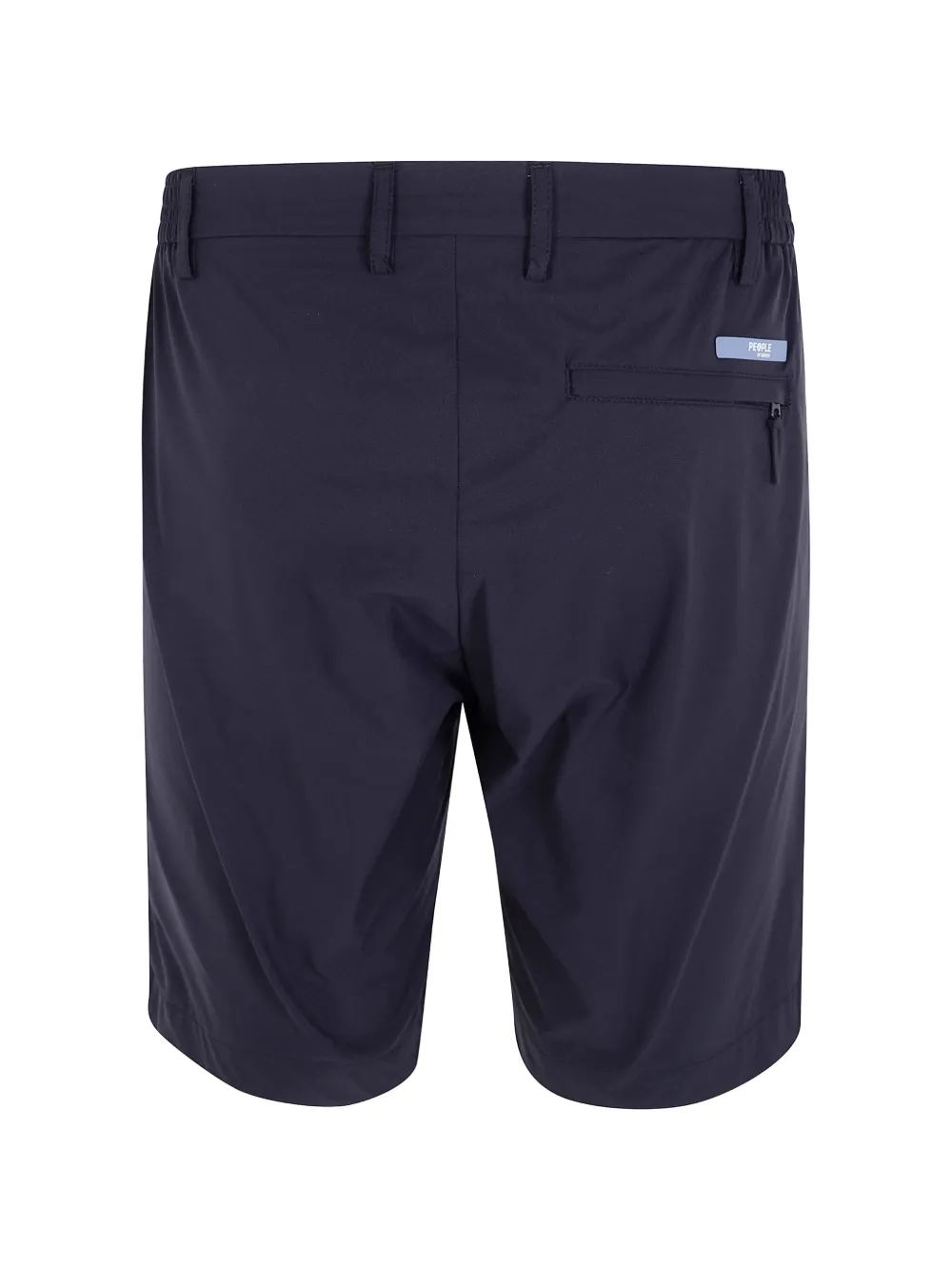 People Of Shibuya Brak geplooide shorts Zwart