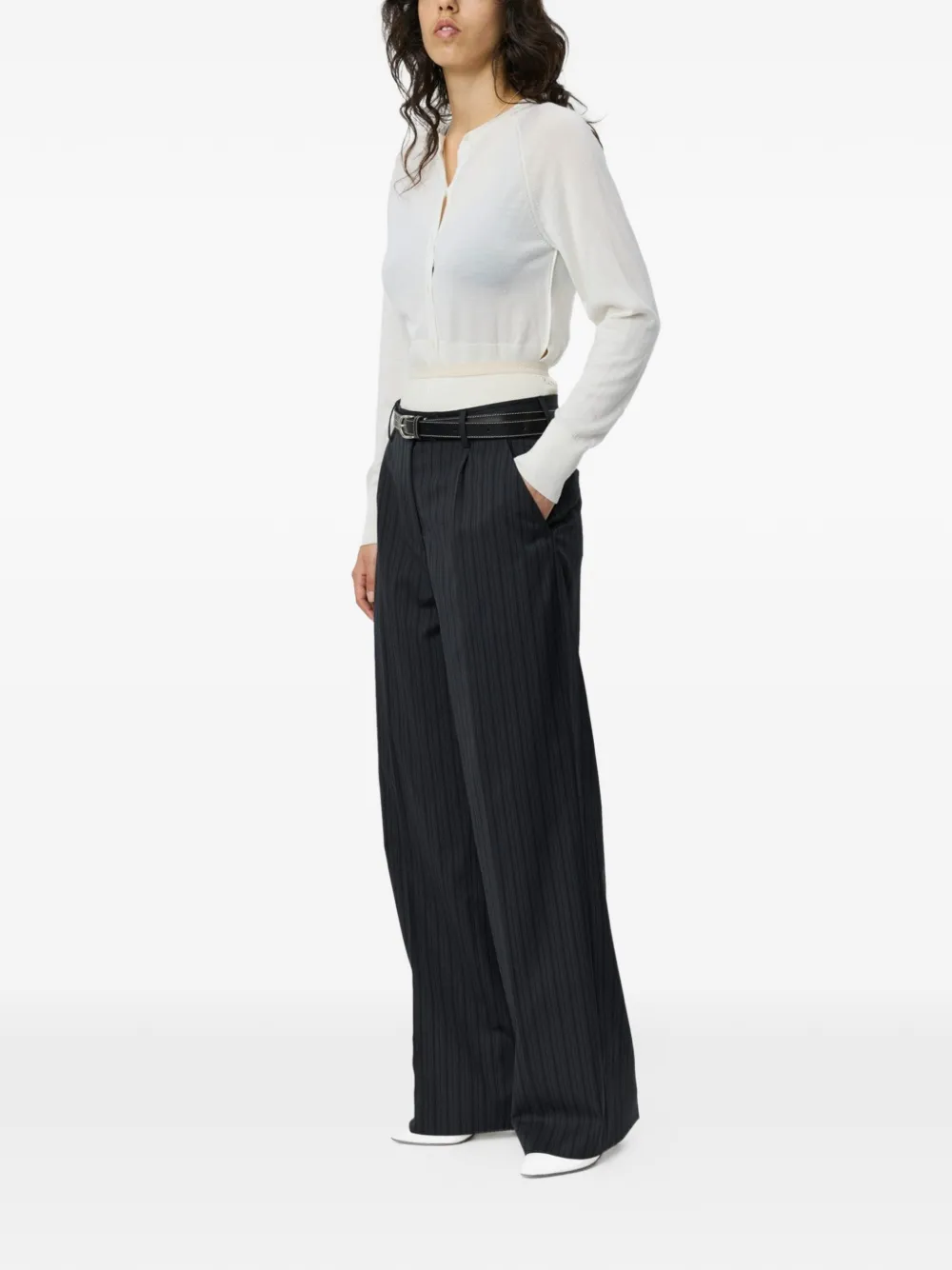  Mfpen Primary Striped Trousers - Grey 