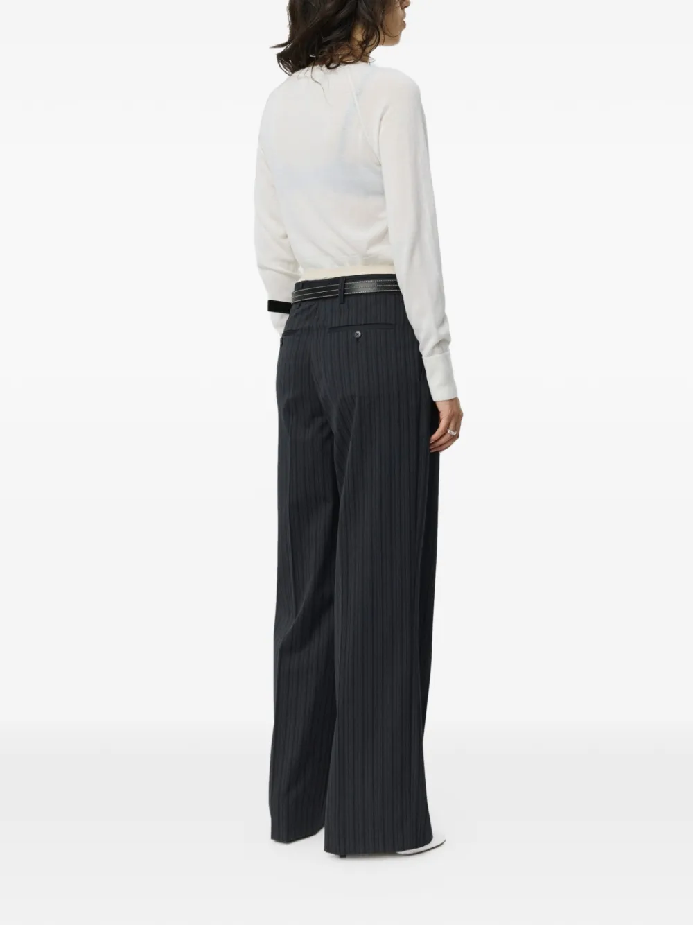  Mfpen Primary Striped Trousers - Grey 