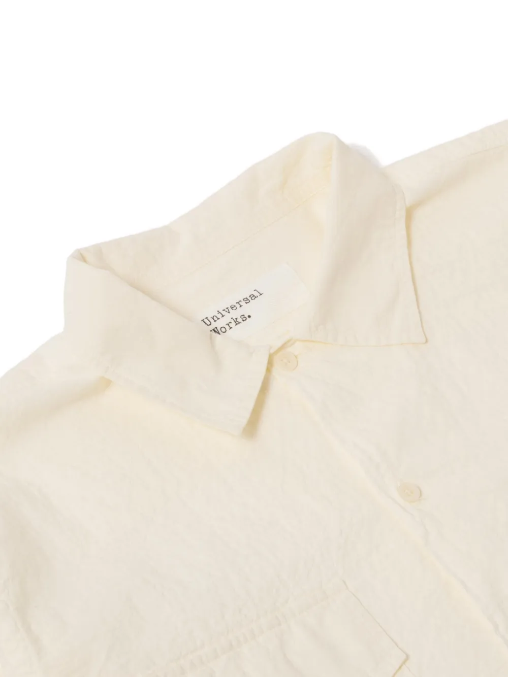  Universal Works Pocket Attendant Shirt - White 