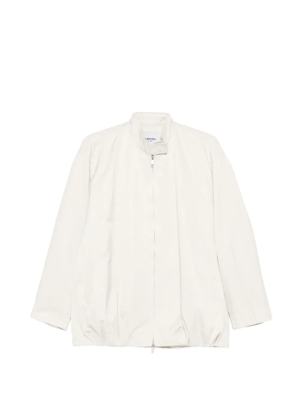 La Piscine zip bomber jacket - Toni neutri