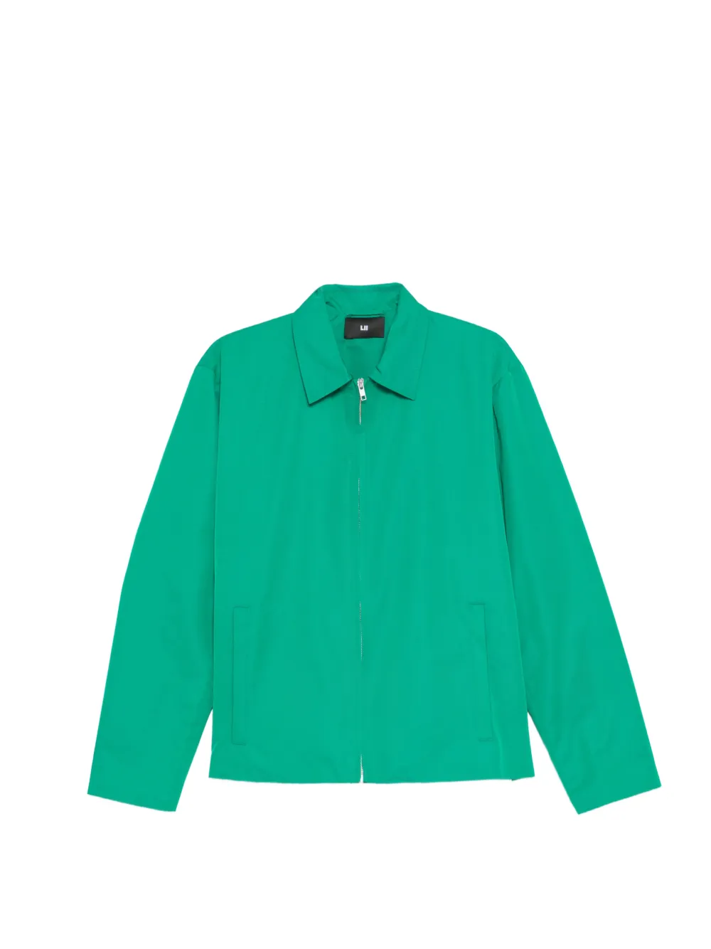 LII zip-up shirt jacket - Verde