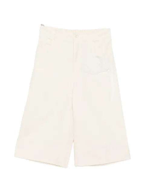 Kinyan Lam hand-embroidered cropped trousers