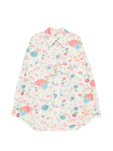 Walter Van Beirendonck floral-print long-sleeve shirt