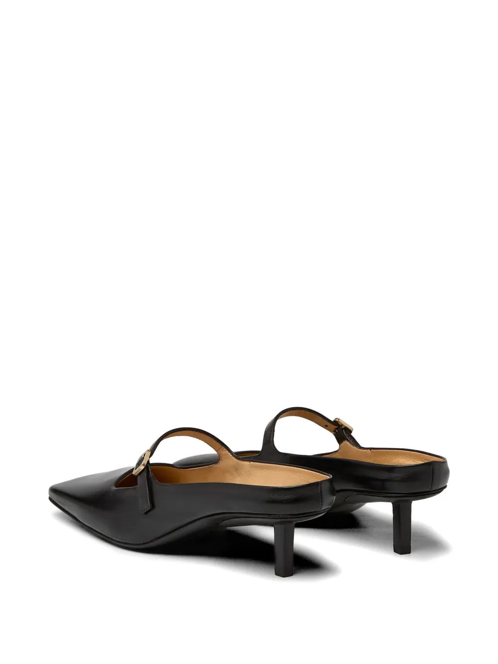 Marsèll Schiacciata muiltjes met bandjes Zwart