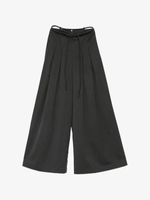 La Piscine pantalon à fines rayures