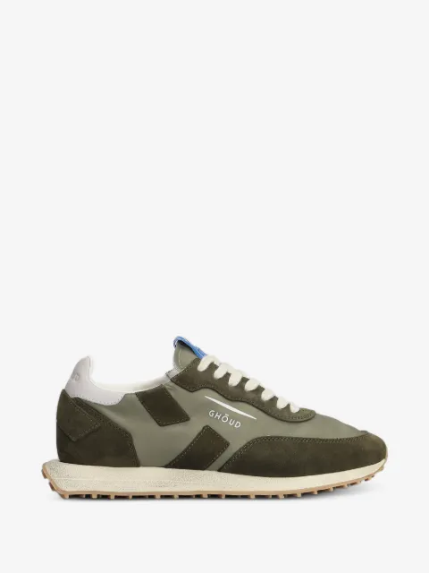 GHŌUD Rush Bicolor suede-panelled sneakers