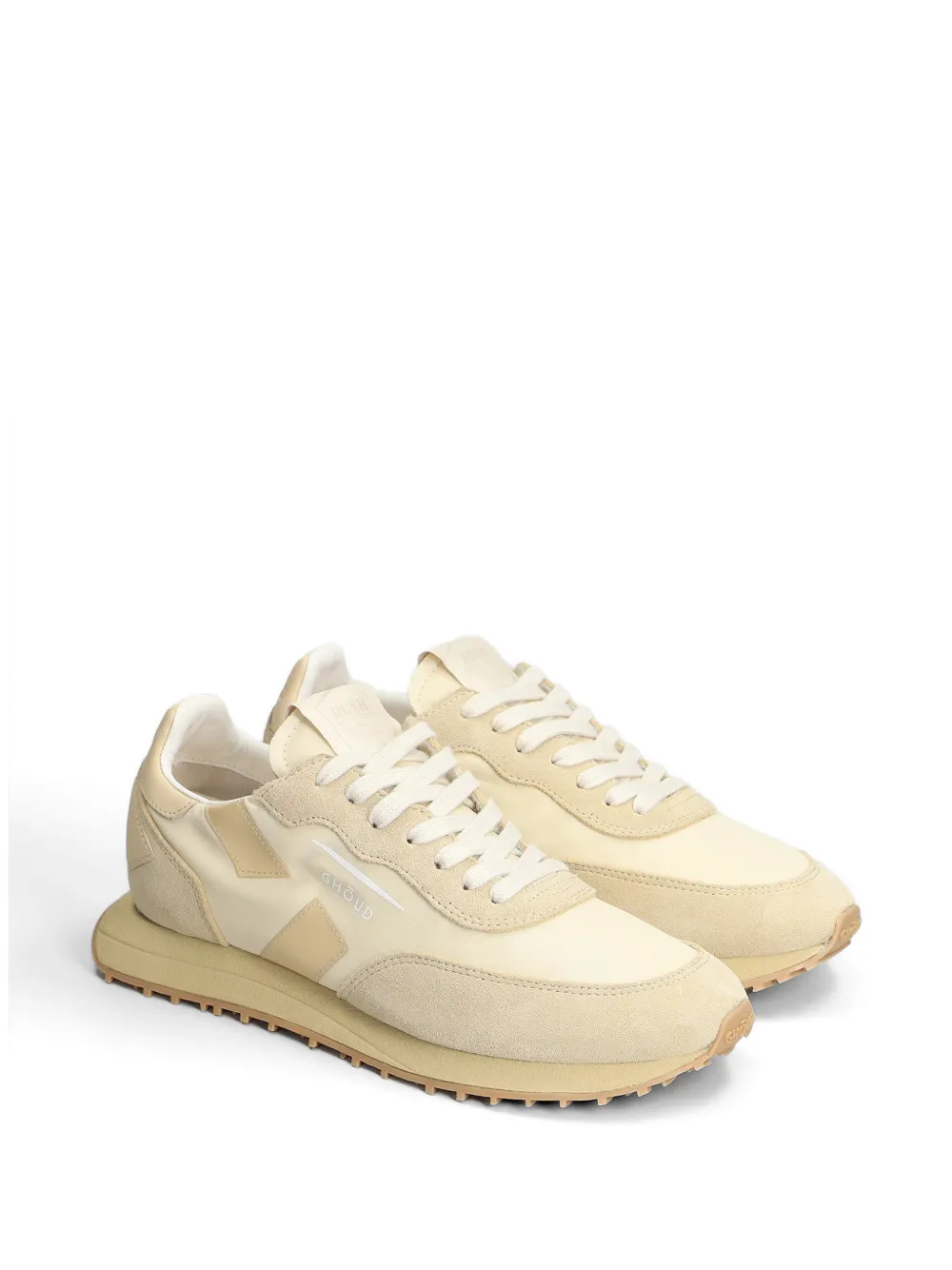 GHŌUD Rush Monoblock panelled sneakers Beige