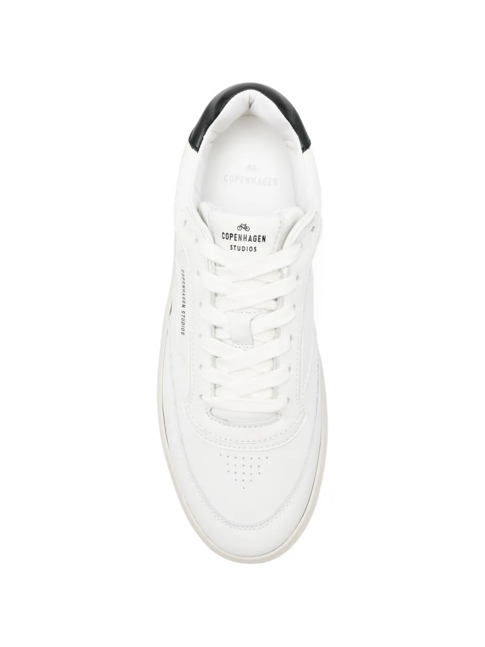 Copenhagen Sneakers met ronde neus Wit