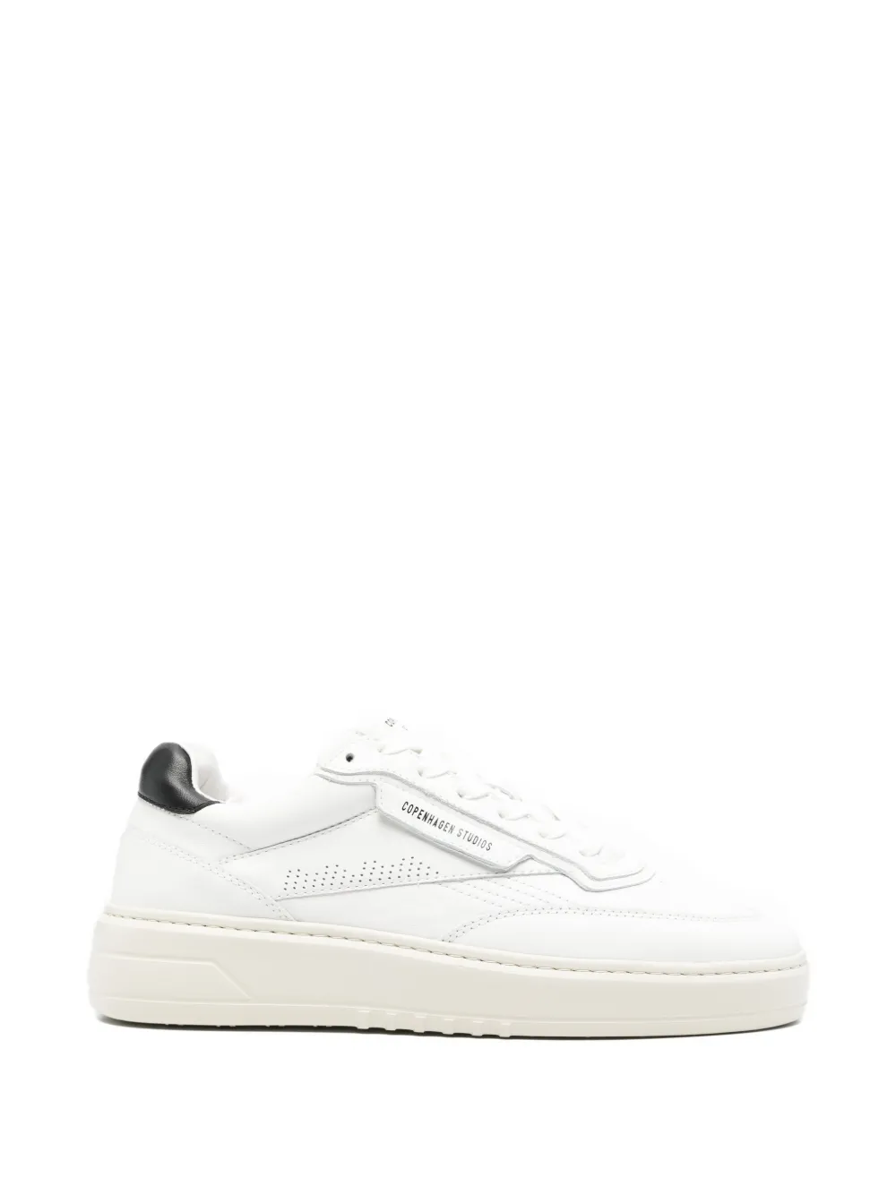 Copenhagen Sneakers met ronde neus Wit