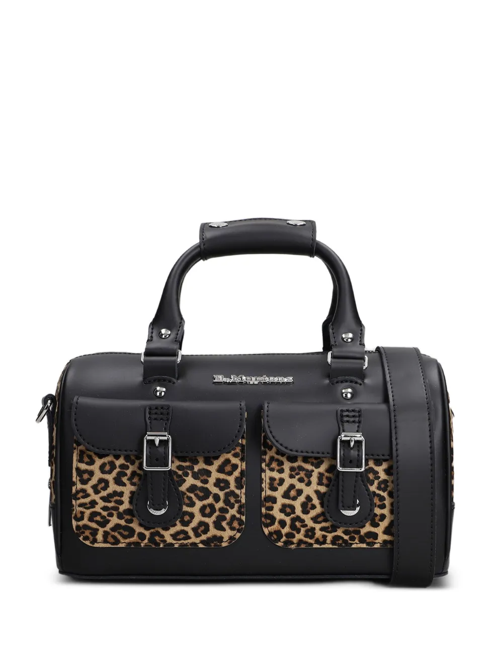 Dr. Martens leopard-prin tote bag - Nero