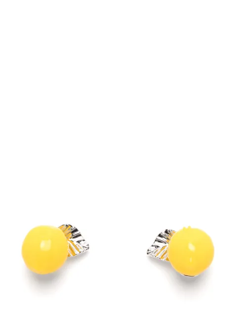 YVMIN lemon-shape earrings