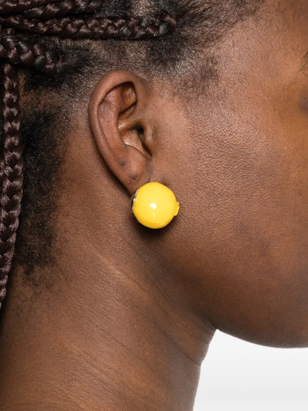  Yvmin Pendientes Con Forma De Limón - Amarillo 