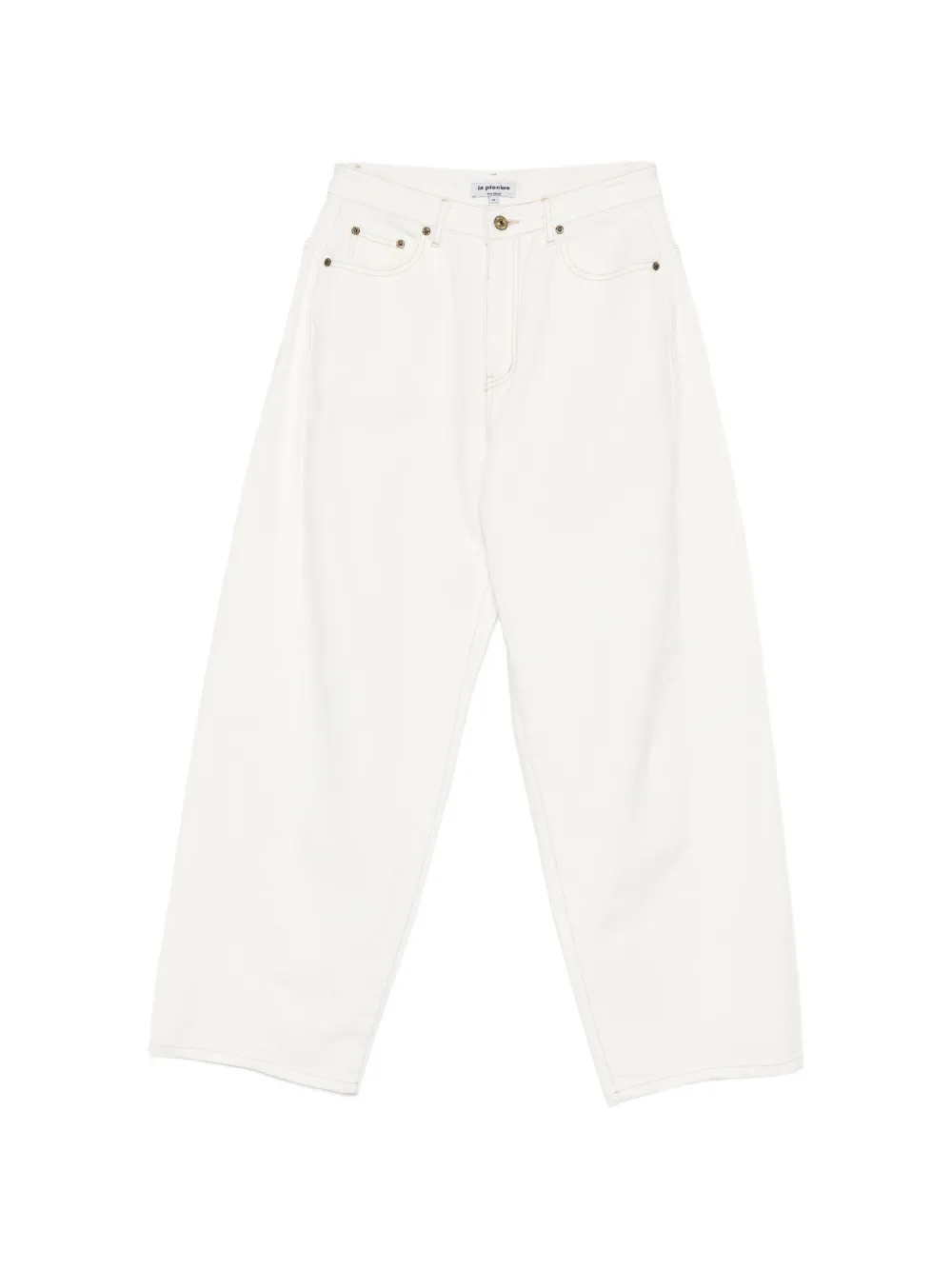 La Piscine pocket jeans - Bianco