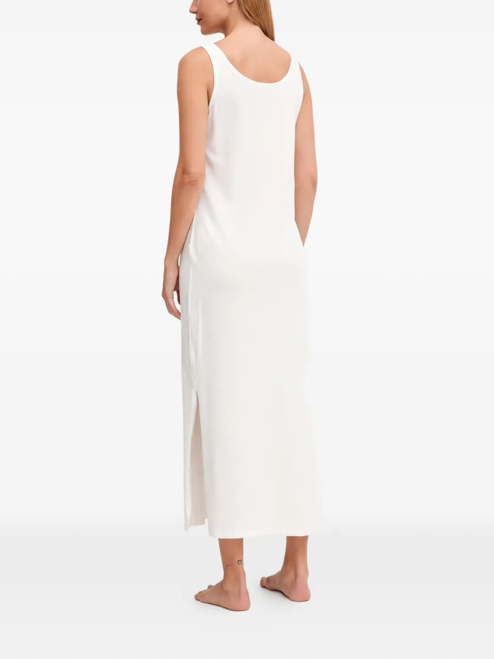  Armani Exchange Camisón Con Logo Estampado - Blanco 
