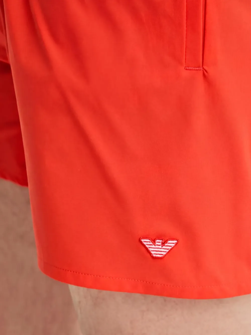 Armani Exchange Zwembroek met trekkoord Oranje
