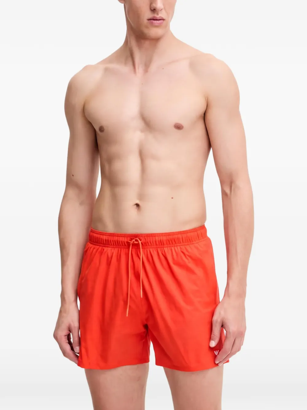 Armani Exchange Zwembroek met trekkoord Oranje